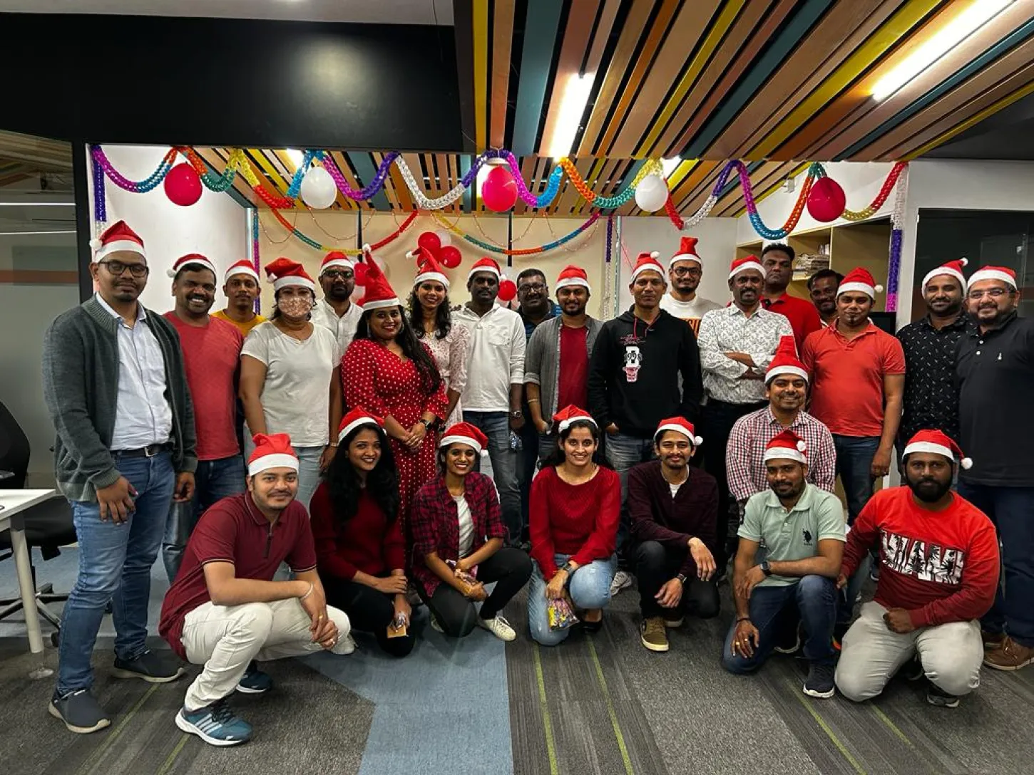 Christmas Celebration at Chimera Technologies - Software Company in HSR Layout
