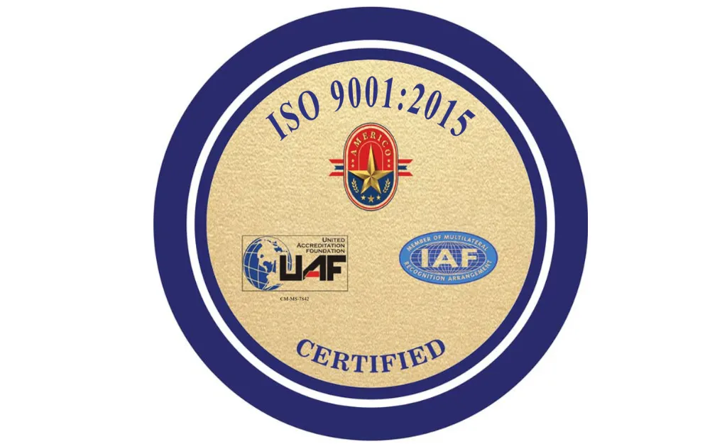 ISO 90012015 Certification (Quality Management Standard)