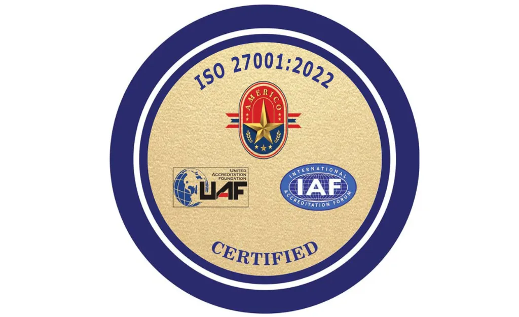 ISOIEC 270012022 Certification (Information Security Management Standard)